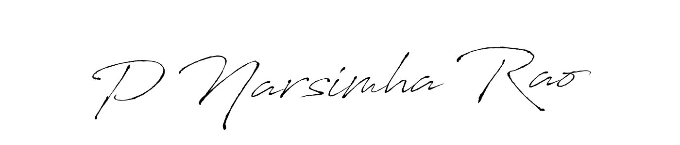 The best way (Antro_Vectra) to make a short signature is to pick only two or three words in your name. The name P Narsimha Rao include a total of six letters. For converting this name. P Narsimha Rao signature style 6 images and pictures png