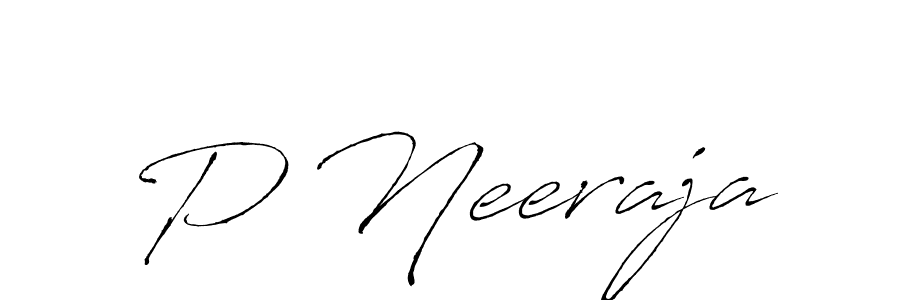 Also we have P Neeraja name is the best signature style. Create professional handwritten signature collection using Antro_Vectra autograph style. P Neeraja signature style 6 images and pictures png