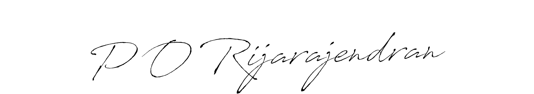 Once you've used our free online signature maker to create your best signature Antro_Vectra style, it's time to enjoy all of the benefits that P O Rijarajendran name signing documents. P O Rijarajendran signature style 6 images and pictures png