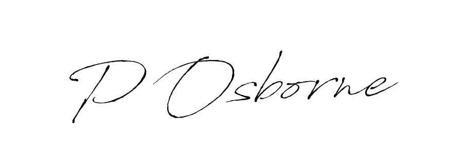 Also we have P Osborne name is the best signature style. Create professional handwritten signature collection using Antro_Vectra autograph style. P Osborne signature style 6 images and pictures png