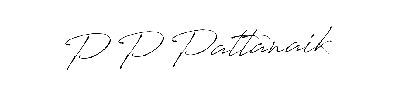 P P Pattanaik stylish signature style. Best Handwritten Sign (Antro_Vectra) for my name. Handwritten Signature Collection Ideas for my name P P Pattanaik. P P Pattanaik signature style 6 images and pictures png