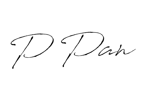 How to make P Pan signature? Antro_Vectra is a professional autograph style. Create handwritten signature for P Pan name. P Pan signature style 6 images and pictures png