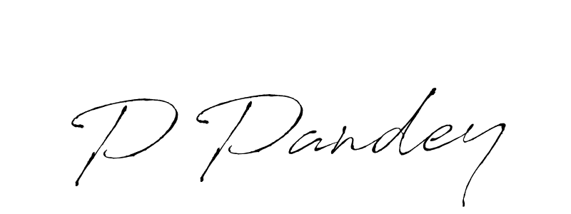 Also we have P Pandey name is the best signature style. Create professional handwritten signature collection using Antro_Vectra autograph style. P Pandey signature style 6 images and pictures png