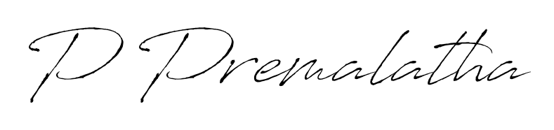 Make a beautiful signature design for name P Premalatha. Use this online signature maker to create a handwritten signature for free. P Premalatha signature style 6 images and pictures png