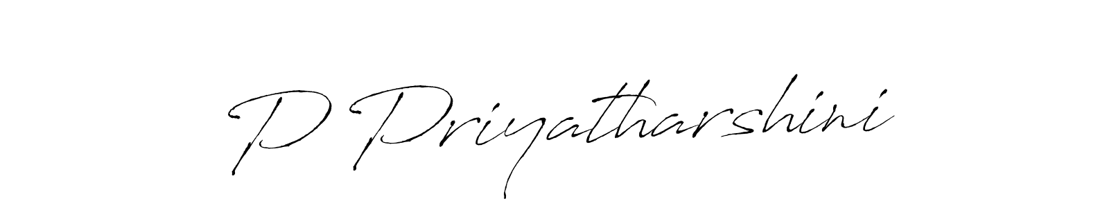 Use a signature maker to create a handwritten signature online. With this signature software, you can design (Antro_Vectra) your own signature for name P Priyatharshini. P Priyatharshini signature style 6 images and pictures png