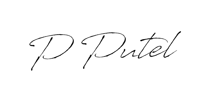 Also You can easily find your signature by using the search form. We will create P Putel name handwritten signature images for you free of cost using Antro_Vectra sign style. P Putel signature style 6 images and pictures png