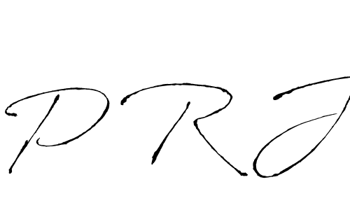 You should practise on your own different ways (Antro_Vectra) to write your name (P R J) in signature. don't let someone else do it for you. P R J signature style 6 images and pictures png