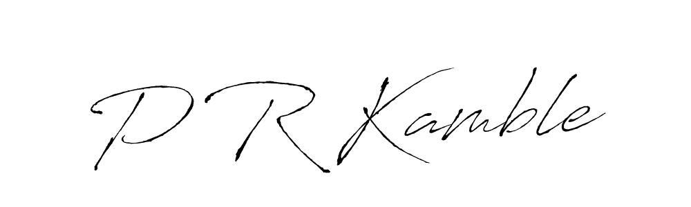 Similarly Antro_Vectra is the best handwritten signature design. Signature creator online .You can use it as an online autograph creator for name P R Kamble. P R Kamble signature style 6 images and pictures png