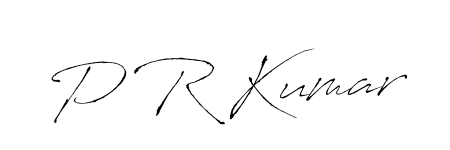 if you are searching for the best signature style for your name P R Kumar. so please give up your signature search. here we have designed multiple signature styles  using Antro_Vectra. P R Kumar signature style 6 images and pictures png