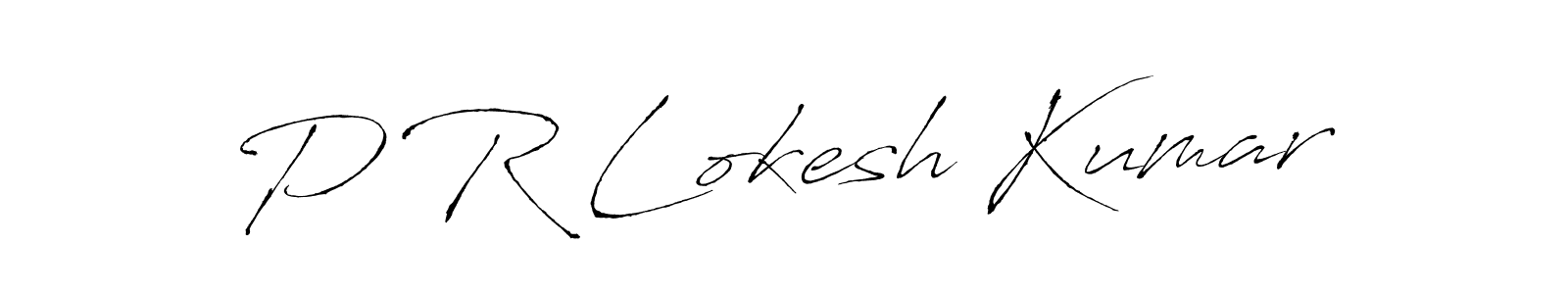 It looks lik you need a new signature style for name P R Lokesh Kumar. Design unique handwritten (Antro_Vectra) signature with our free signature maker in just a few clicks. P R Lokesh Kumar signature style 6 images and pictures png