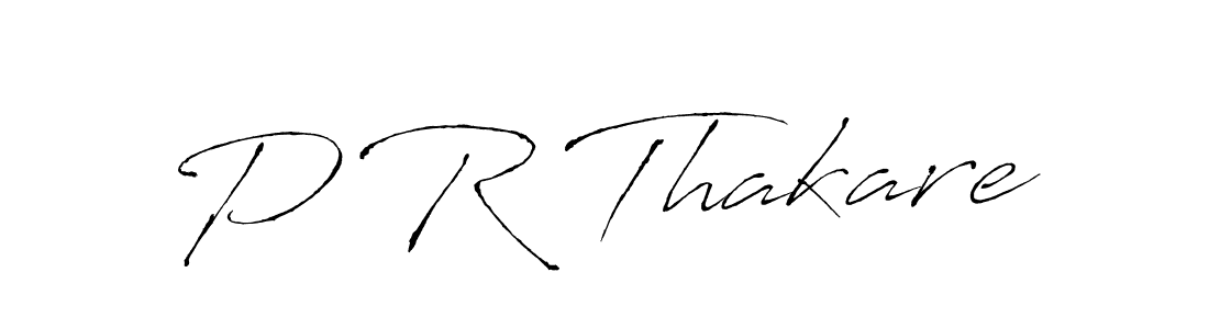 It looks lik you need a new signature style for name P R Thakare. Design unique handwritten (Antro_Vectra) signature with our free signature maker in just a few clicks. P R Thakare signature style 6 images and pictures png