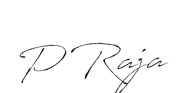 if you are searching for the best signature style for your name P Raja. so please give up your signature search. here we have designed multiple signature styles  using Antro_Vectra. P Raja signature style 6 images and pictures png