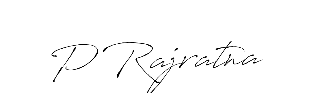 Make a beautiful signature design for name P Rajratna. With this signature (Antro_Vectra) style, you can create a handwritten signature for free. P Rajratna signature style 6 images and pictures png
