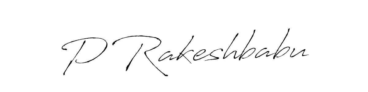 This is the best signature style for the P Rakeshbabu name. Also you like these signature font (Antro_Vectra). Mix name signature. P Rakeshbabu signature style 6 images and pictures png