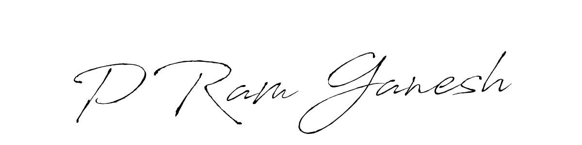 You should practise on your own different ways (Antro_Vectra) to write your name (P Ram Ganesh) in signature. don't let someone else do it for you. P Ram Ganesh signature style 6 images and pictures png