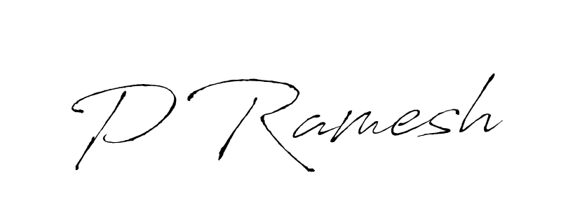 The best way (Antro_Vectra) to make a short signature is to pick only two or three words in your name. The name P Ramesh include a total of six letters. For converting this name. P Ramesh signature style 6 images and pictures png