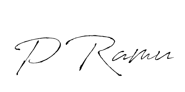 Make a beautiful signature design for name P Ramu. Use this online signature maker to create a handwritten signature for free. P Ramu signature style 6 images and pictures png
