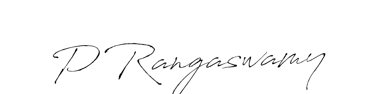 Design your own signature with our free online signature maker. With this signature software, you can create a handwritten (Antro_Vectra) signature for name P Rangaswamy. P Rangaswamy signature style 6 images and pictures png