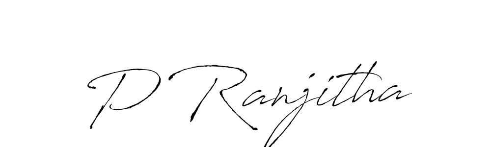 Make a beautiful signature design for name P Ranjitha. Use this online signature maker to create a handwritten signature for free. P Ranjitha signature style 6 images and pictures png