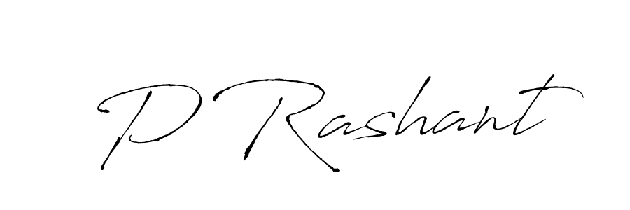 Use a signature maker to create a handwritten signature online. With this signature software, you can design (Antro_Vectra) your own signature for name P Rashant. P Rashant signature style 6 images and pictures png
