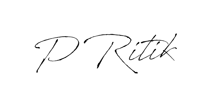 The best way (Antro_Vectra) to make a short signature is to pick only two or three words in your name. The name P Ritik include a total of six letters. For converting this name. P Ritik signature style 6 images and pictures png