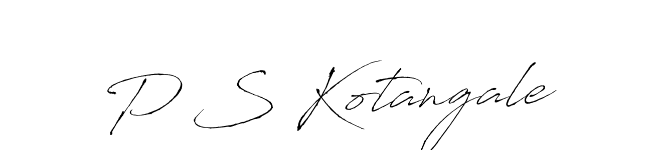 See photos of P S Kotangale official signature by Spectra . Check more albums & portfolios. Read reviews & check more about Antro_Vectra font. P S Kotangale signature style 6 images and pictures png