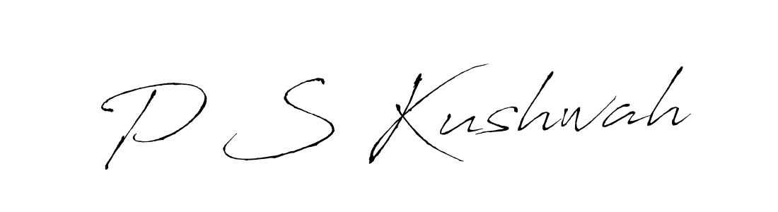 Once you've used our free online signature maker to create your best signature Antro_Vectra style, it's time to enjoy all of the benefits that P S Kushwah name signing documents. P S Kushwah signature style 6 images and pictures png