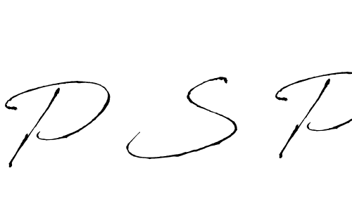 How to make P S P name signature. Use Antro_Vectra style for creating short signs online. This is the latest handwritten sign. P S P signature style 6 images and pictures png