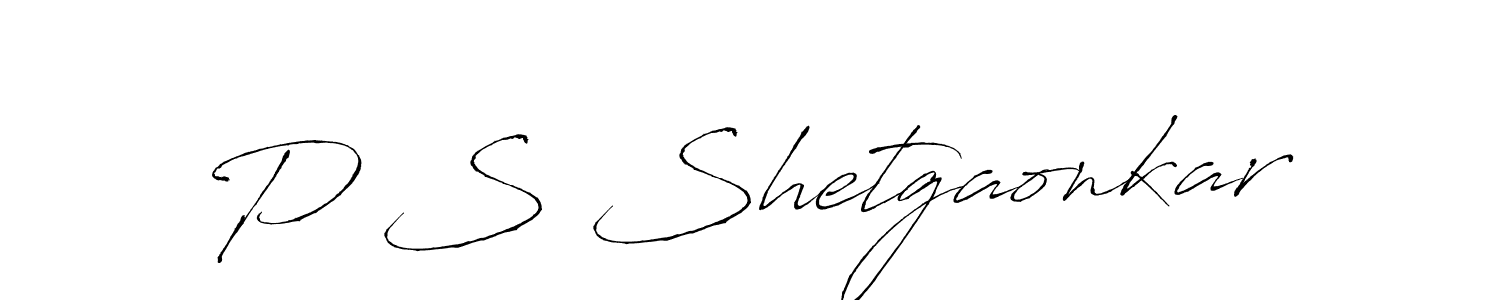 if you are searching for the best signature style for your name P S Shetgaonkar. so please give up your signature search. here we have designed multiple signature styles  using Antro_Vectra. P S Shetgaonkar signature style 6 images and pictures png