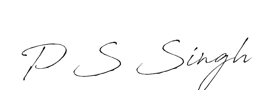 Make a beautiful signature design for name P S Singh. Use this online signature maker to create a handwritten signature for free. P S Singh signature style 6 images and pictures png