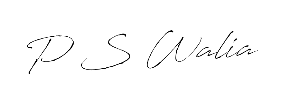 Once you've used our free online signature maker to create your best signature Antro_Vectra style, it's time to enjoy all of the benefits that P S Walia name signing documents. P S Walia signature style 6 images and pictures png