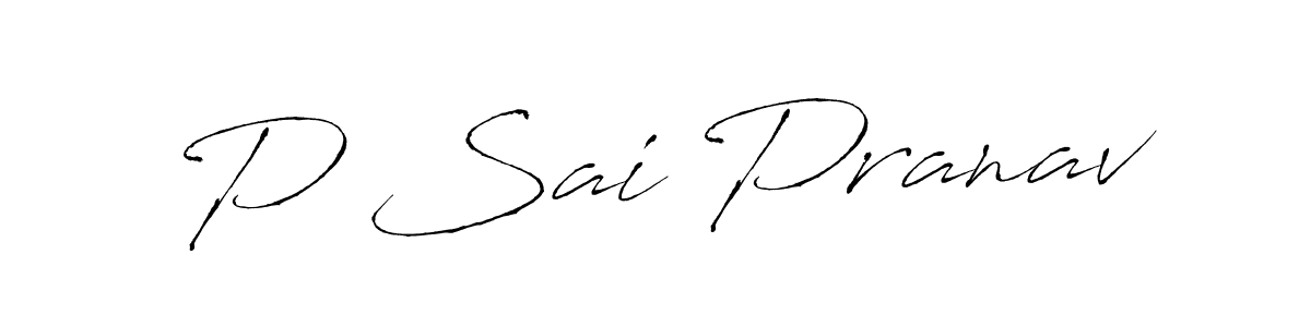 The best way (Antro_Vectra) to make a short signature is to pick only two or three words in your name. The name P Sai Pranav include a total of six letters. For converting this name. P Sai Pranav signature style 6 images and pictures png