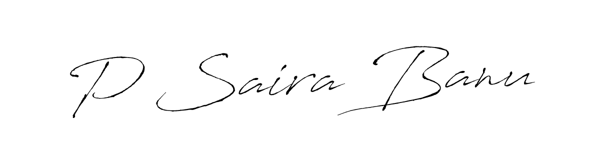 You can use this online signature creator to create a handwritten signature for the name P Saira Banu. This is the best online autograph maker. P Saira Banu signature style 6 images and pictures png