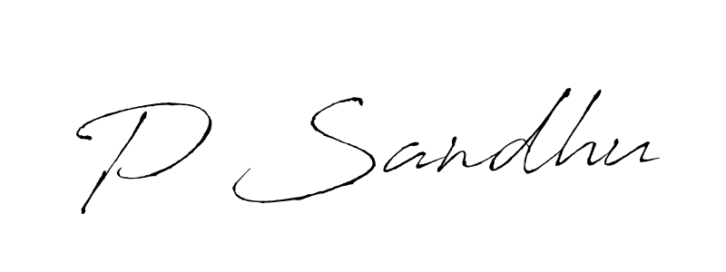 Antro_Vectra is a professional signature style that is perfect for those who want to add a touch of class to their signature. It is also a great choice for those who want to make their signature more unique. Get P Sandhu name to fancy signature for free. P Sandhu signature style 6 images and pictures png