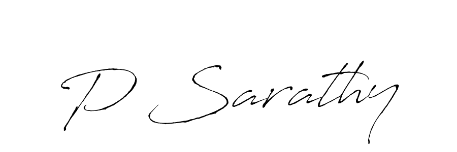 Antro_Vectra is a professional signature style that is perfect for those who want to add a touch of class to their signature. It is also a great choice for those who want to make their signature more unique. Get P Sarathy name to fancy signature for free. P Sarathy signature style 6 images and pictures png