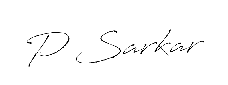 Also You can easily find your signature by using the search form. We will create P Sarkar name handwritten signature images for you free of cost using Antro_Vectra sign style. P Sarkar signature style 6 images and pictures png