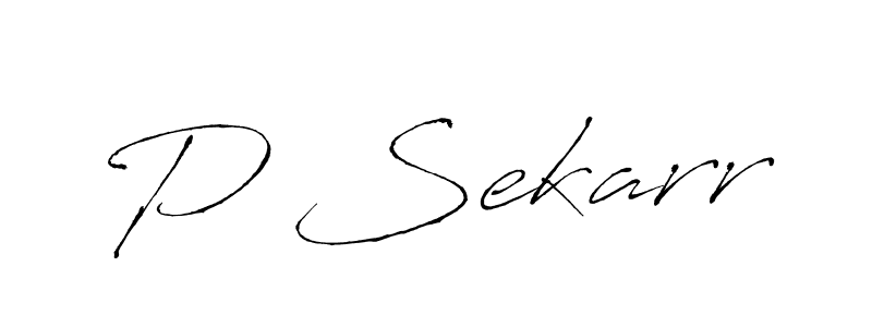 Make a beautiful signature design for name P Sekarr. Use this online signature maker to create a handwritten signature for free. P Sekarr signature style 6 images and pictures png