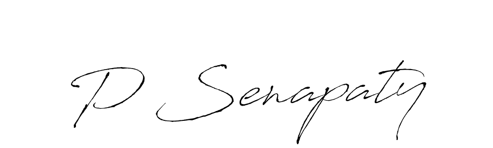 P Senapaty stylish signature style. Best Handwritten Sign (Antro_Vectra) for my name. Handwritten Signature Collection Ideas for my name P Senapaty. P Senapaty signature style 6 images and pictures png