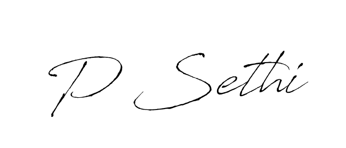 You can use this online signature creator to create a handwritten signature for the name P Sethi. This is the best online autograph maker. P Sethi signature style 6 images and pictures png