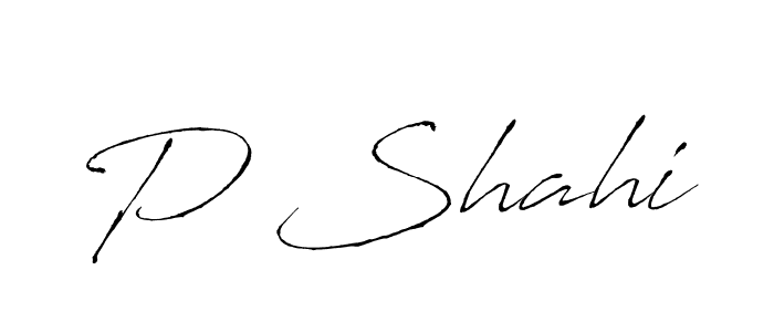 Make a beautiful signature design for name P Shahi. Use this online signature maker to create a handwritten signature for free. P Shahi signature style 6 images and pictures png