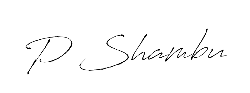 How to Draw P Shambu signature style? Antro_Vectra is a latest design signature styles for name P Shambu. P Shambu signature style 6 images and pictures png