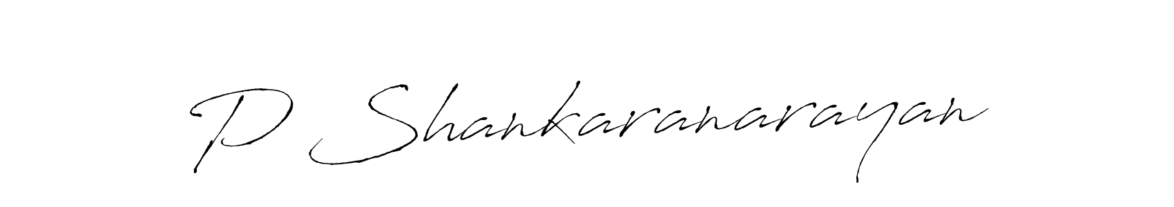 Antro_Vectra is a professional signature style that is perfect for those who want to add a touch of class to their signature. It is also a great choice for those who want to make their signature more unique. Get P Shankaranarayan name to fancy signature for free. P Shankaranarayan signature style 6 images and pictures png