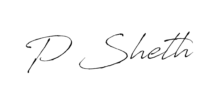 It looks lik you need a new signature style for name P Sheth. Design unique handwritten (Antro_Vectra) signature with our free signature maker in just a few clicks. P Sheth signature style 6 images and pictures png