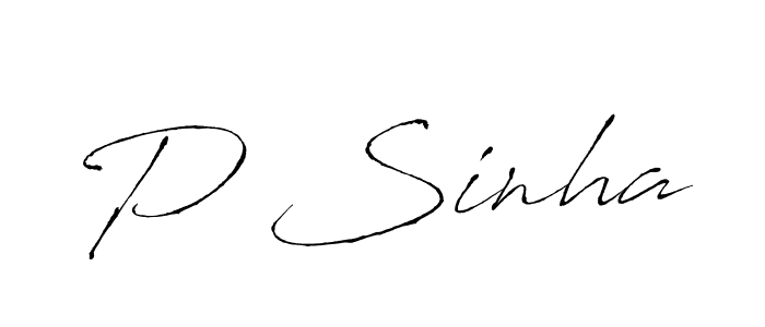 Best and Professional Signature Style for P Sinha. Antro_Vectra Best Signature Style Collection. P Sinha signature style 6 images and pictures png