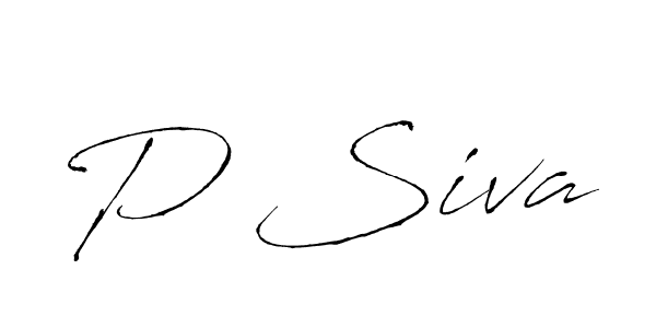 How to Draw P Siva signature style? Antro_Vectra is a latest design signature styles for name P Siva. P Siva signature style 6 images and pictures png