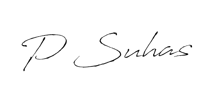 Make a beautiful signature design for name P Suhas. Use this online signature maker to create a handwritten signature for free. P Suhas signature style 6 images and pictures png