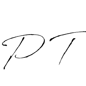 How to Draw P T signature style? Antro_Vectra is a latest design signature styles for name P T. P T signature style 6 images and pictures png