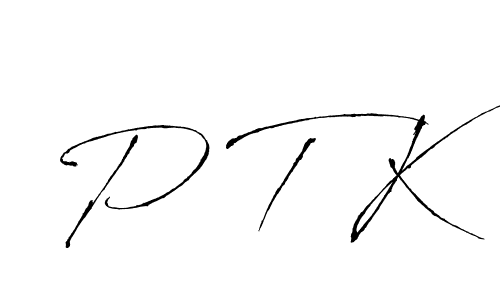 Similarly Antro_Vectra is the best handwritten signature design. Signature creator online .You can use it as an online autograph creator for name P T K. P T K signature style 6 images and pictures png