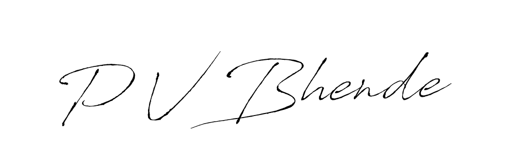 Here are the top 10 professional signature styles for the name P V Bhende. These are the best autograph styles you can use for your name. P V Bhende signature style 6 images and pictures png