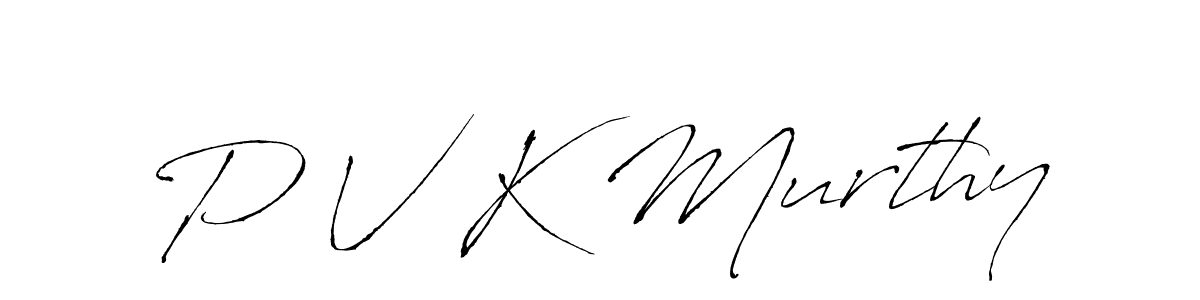 You should practise on your own different ways (Antro_Vectra) to write your name (P V K Murthy) in signature. don't let someone else do it for you. P V K Murthy signature style 6 images and pictures png